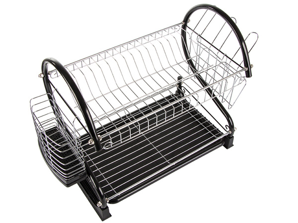 Sušička nádobí dvoupatrový stojanový mixér