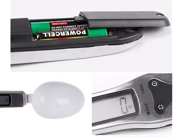 Waga kuchenna łyżka elektroniczna lcd cyfrowa precyzyjna ręczna 500g