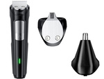 Tondeuse pour les poils du corps rasoir pour les poils du nez set 3 têtes