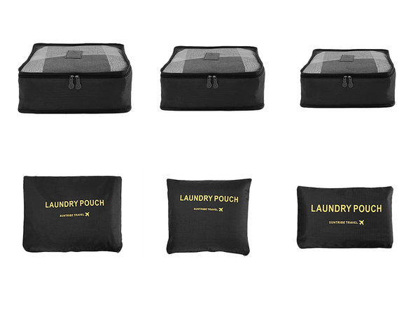 Organizátory na cestovanie pre vrecia na bielizeň x6