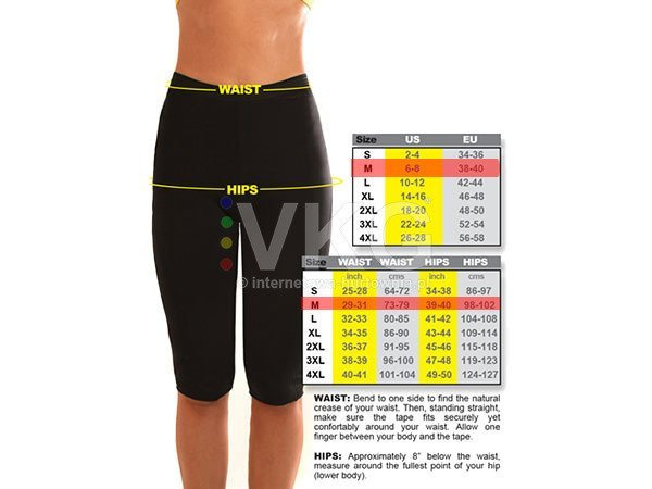 Šortky neoprénové nohavice fitness chudnutie