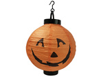 Laterne kürbis led leuchtende dekoration halloween papier dekoration