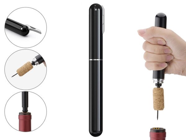 Korgitser veini avaja pneumaatiline lõikur