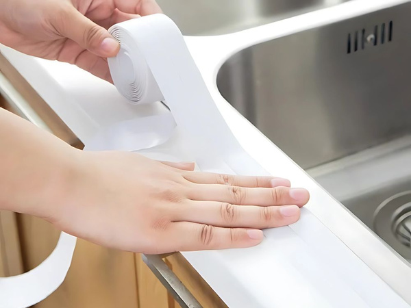 Baltā termoklānes līme lepne pirtsēles sēnām un izlietošanai 3m stipra pvc līme