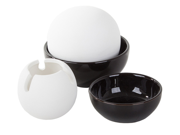 Dekorativni keramični okrogli vlažilnik zraka