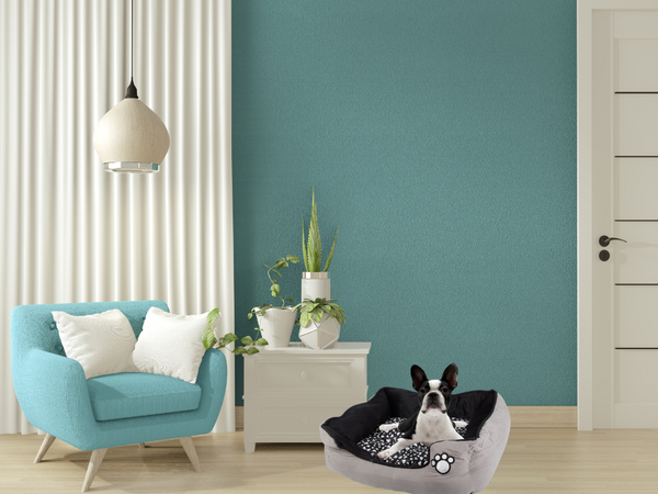 Cama de perro de felpa con cojín extraíble suave cómodo