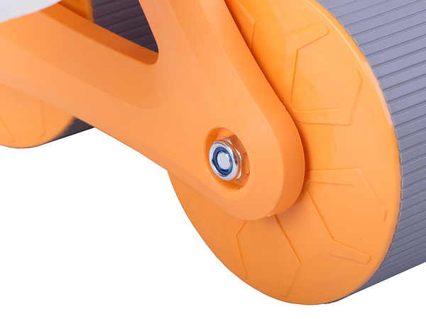 Double ab roller roue d'exercice avec ordinateur développement des muscles abdominaux