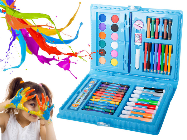 Set de artist pentru pictură în caz 68 buc