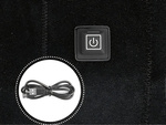 Ramenná opierka s vyhrievaním 3 režimy vyhrievania usb