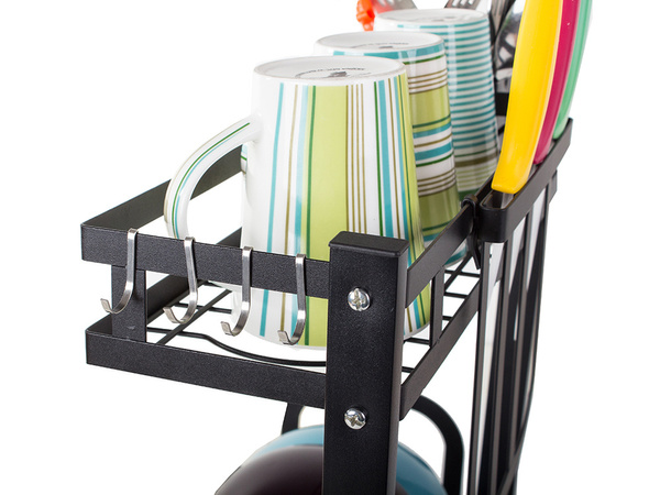 Doppelstock-abtropffläche für geschirrspüler