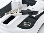 Third hand soldering kit magnifying glass holder led