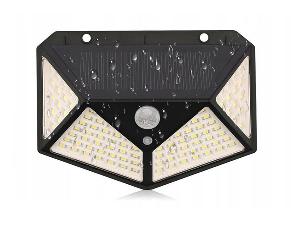 Solarlampe 100 led mit dämmerungssensor