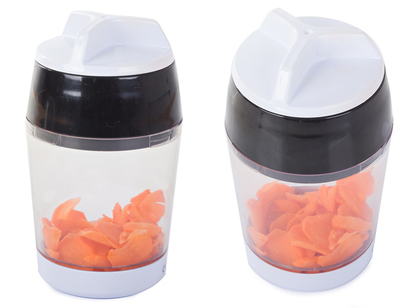 Spiralni ostružek za zelenjavo zabojnik za drobljenje