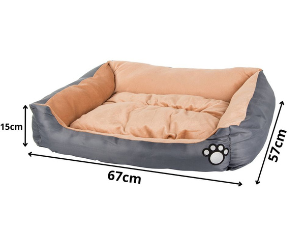 Pet lôžko pre psov, mačky a iné zvieratá lôžko, ohradka, posteľná biela, sofa l