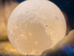Lighting 3d moon light 8cm éjszakai fény