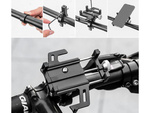 Stabiler fahrrad-handyhalter