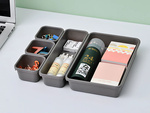 Organiseur 8pc trinket trays plastic drawer boxes