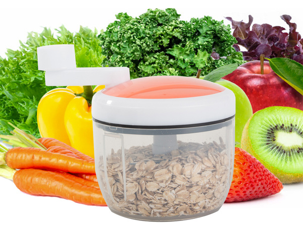 Vegetable chopper onion slicer cutter crank handle sharp blade