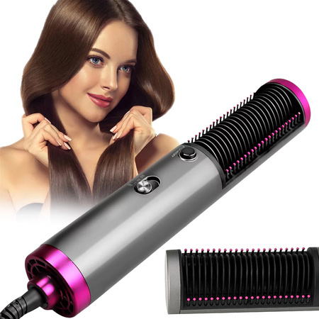 Brush hair dryer hair straightener styling