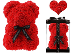 Rose petal medvedek darilo velika škatla rose xl