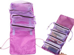 TOILETRIES TRAVEL ROLL FUNCTIONAL 4 IN 1 ZIPPER FOR COSMETICS