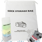 Travel sock bag aeroplane organiser waterproof for travel