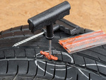 Tyre repair kit fast repair of a wheel tyre