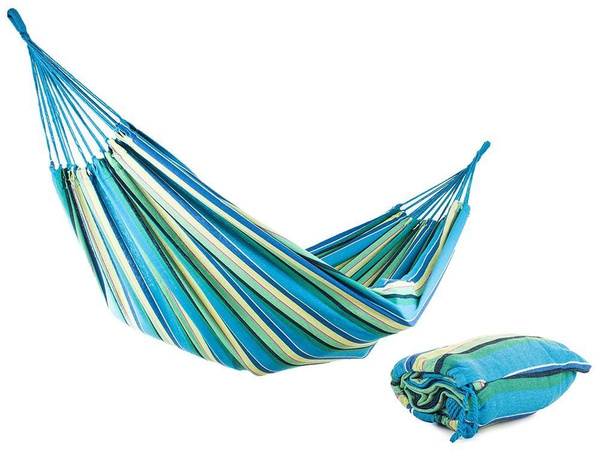 Hammak de dos camas para jardín xxl grande 200kg 200x150