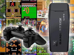 Tv game console video games gun 2 pads for tv av retro