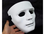 Máscara blanca para halloween myers horror party