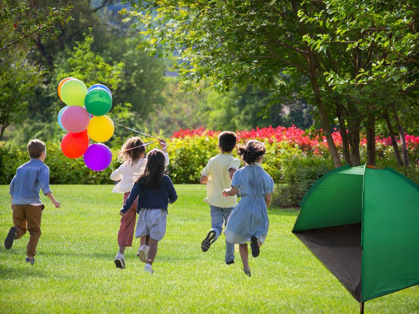 Strandzelt strandschirm uv schutz halboffenes gartenzelt mit abdeckung