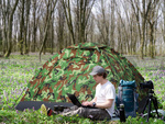Camping tent moro xxl 2-3 persons tourist tent with mosquito net bag
