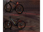 Feu arrière vélo 5 led ligne laser feu arrière route
