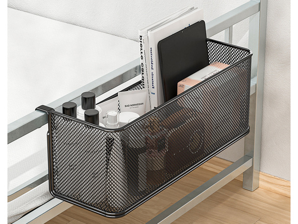 Krepšelis metalinis durelėse kabantis organizatorius virtuvės pakabinama lentyna