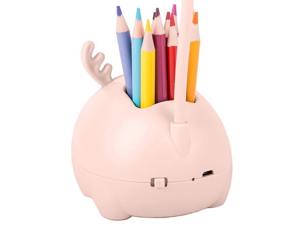 Children's led night light usb organiser stand phone reading science