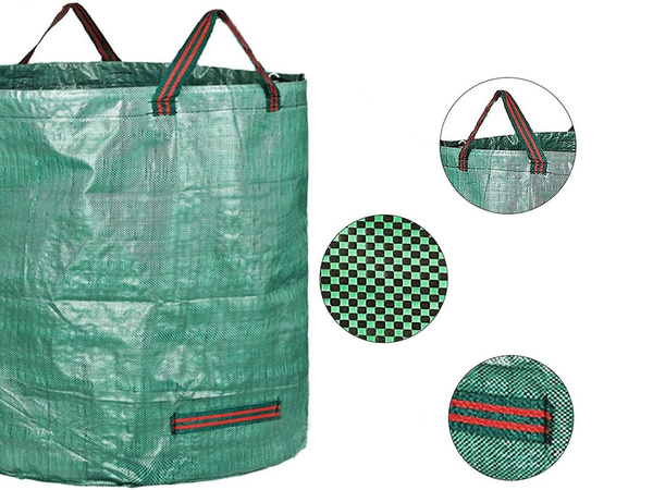 Garden bag bag garden leaf catcher grass container 120l strong large