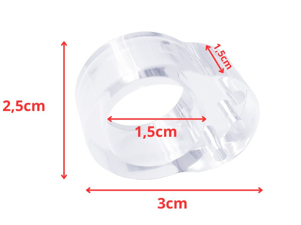 Silikonová zarážka na dveřní klice ochranný nárazník na stěnu