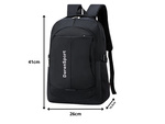 Rucsac urban școală tineret sport 10l negru 2 compartimente pentru laptop