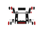 Uchwyty roller do ćwiczeń podpórki do pompek 2w1