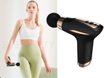Massagepistole rückenmassagegerät körper-vibrationspistole set mit 6 handstücken