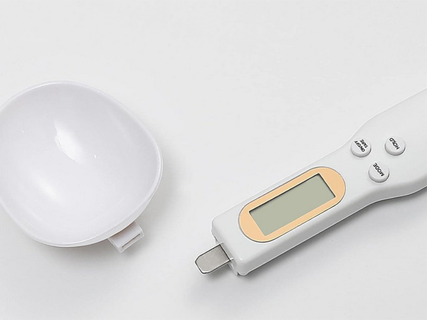 Virtuves skala elektroniskā lcd digitālā ciparu prcision svēršanas karote rokasgrāmata