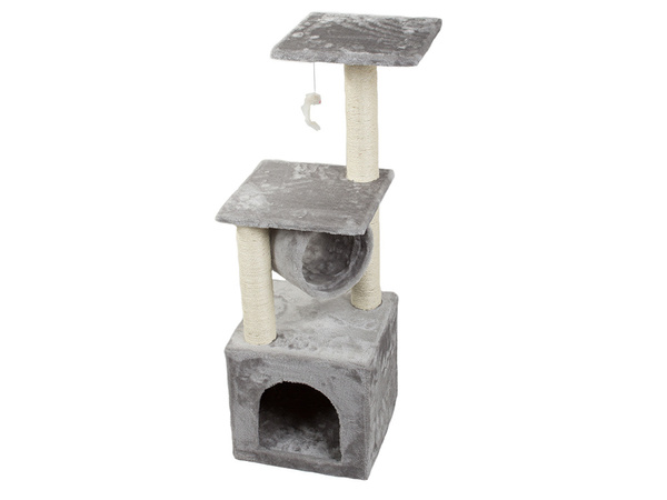 Cat scratching post tree house tower bed 92cm