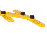 Bevel multifunction templater ruler angle measure