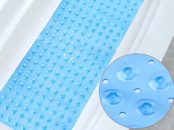 Anti-rutsch-badematte duschmatte groß 100x40 matte gummi