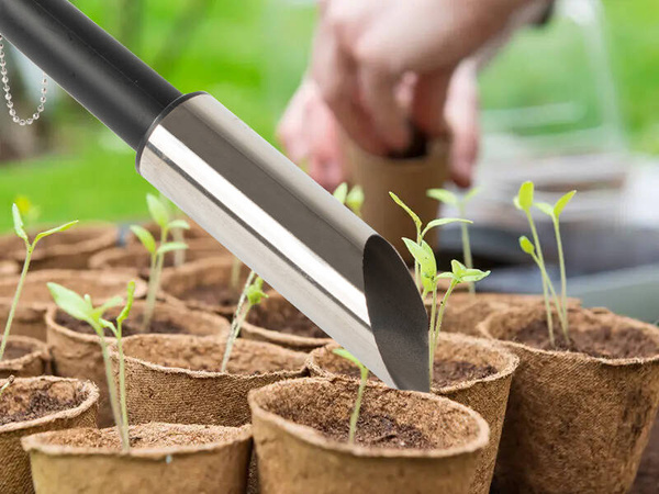 Girouette de semis plantation bulbes jardinier mesure de semis