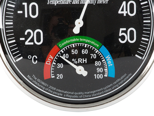 Sobni vlažnostni termometer analogni higrometer
