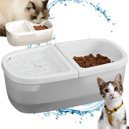 Brunnen katze napf hund wasser und futter automatische tränke 2in1 usb