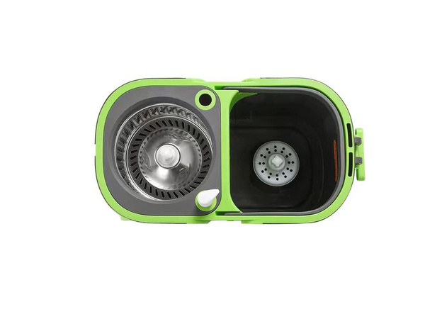 Komplet rotacijskih mopov 360 turbo vedro 2x blazinice iz mikrovlaken