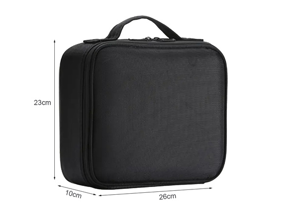 Vanity case cosmetics bag travel organiser casket suitcase bag