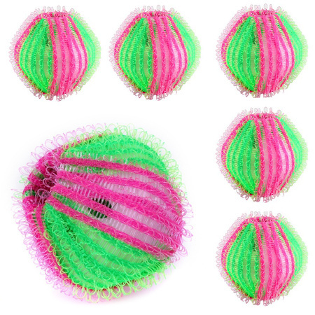 Шарики для стирки против ворса 6 штук шарики для стирки